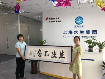聚焦企业创新与发展 走访园区重点企业上海水生环境工程有限公司